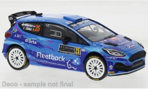 Modelauto Ford Fiesta WRC MK II No.25 WRC2 Rally Monte Carlo 2023 1/43 IXO