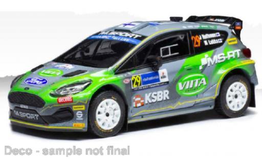 Modelauto Ford Fiesta R5 Rally2 No.29 WRC Rally Estland 2022 1/43 IXO