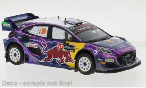 Modelauto Ford Puma Rally1 Rally 1 No.19 WRC Rally Acropolis 2022 1/43 IXO