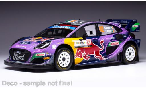 Modelauto Ford Puma Rally1 Rally 1 No.42 WRC Rally Sardinien 2022 1/18 IXO