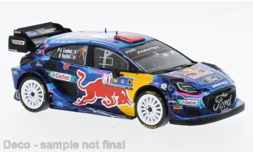 Modelauto Ford Puma Rally1 Rally 1 No.7 WRC Central Europein Rally 2023 1/43 IXO