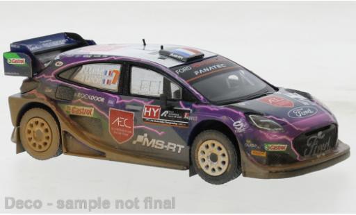Modelauto Ford Puma Rally1 Rally 1 No.7 WRC Rally Acropolis 2022 1/18 IXO