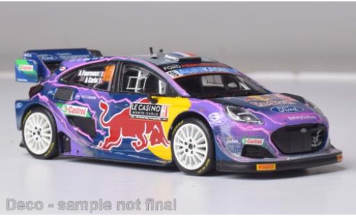 Modelauto Ford Puma Rally1 No.16 WRC Rally Monte Carlo 2022 1/43 IXO