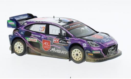Modelauto Ford Puma Rally1 No.7 Rally WM Rally Acropolis 2022 1/43 IXO
