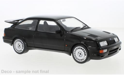 Modelauto Ford Sierra Cosworth RS zwart 1988 1/18 IXO