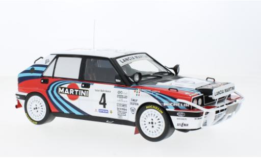 Modelauto Lancia Delta HF Integrale 16V No.4 Martini Rally WM Safari Rally 1990 1/18 IXO