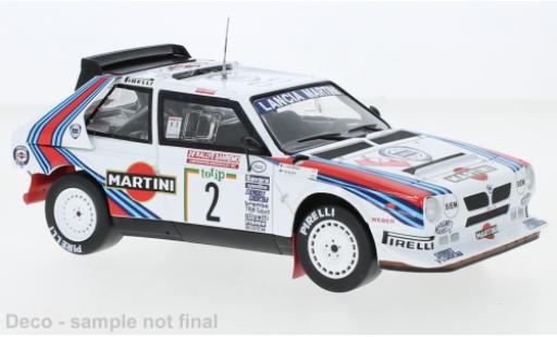Modelauto Lancia Delta S4 No.2 Rally WM Rally San Remo 1986 1/24 IXO