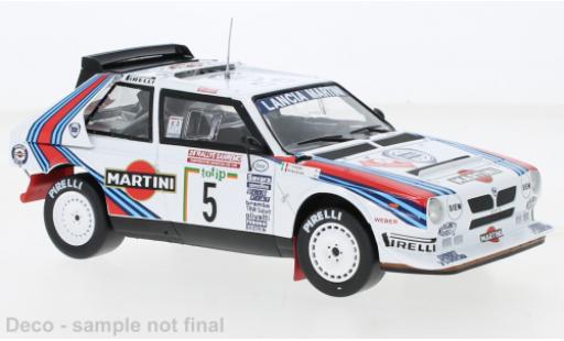 Modelauto Lancia Delta S4 No.5 Rally WM Rally San Remo 1986 1/24 IXO