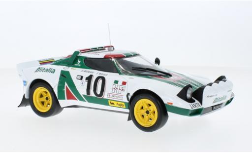 Modelauto Lancia Stratos HF No.10 Alitalia Rally WM Rally Monte Carlo 1976 1/43 IXO