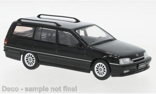 Modelauto Opel Omega Caravan A2 zwart 1990 1/43 IXO