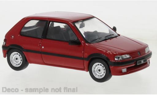 Modelauto Peugeot 106 XSI metallic rood 1993 1/43 IXO