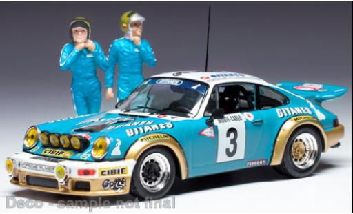 Modelauto Porsche 911 RS Carrera No.3 Gitanes Rally WM Rally Monte Carlo 1978 1/43 IXO
