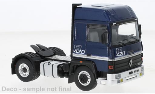 Modelauto Renault 4 F4 R20 metallic blauw 1986 1/43 IXO