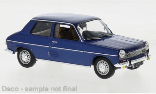 Modelauto Simca 1100 Special metallic blauw 1970 1/43 IXO