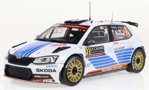 Modelauto Skoda Fabia R5 No.31 Rally Monte Carlo 2017 1/24 IXO