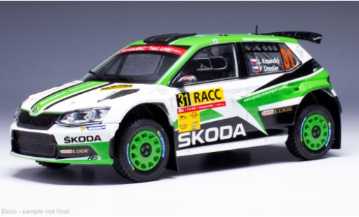 Modelauto Skoda Fabia R5 No.32 Rally Catalunya 2018 1/24 IXO