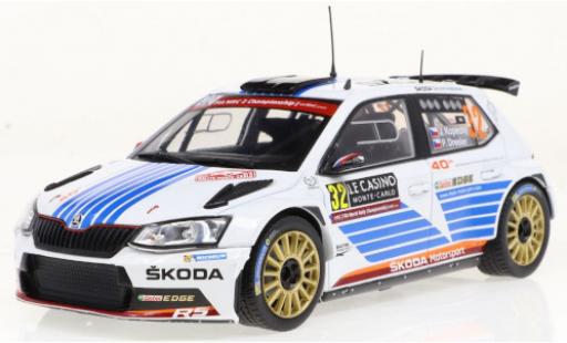 Modelauto Skoda Fabia R5 No.32 Rally Monte Carlo 2017 1/24 IXO