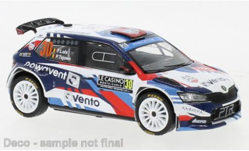 Modelauto Skoda Fabia Rally2 EVO No.30 WRC Rally Monte Carlo 2022 1/43 IXO
