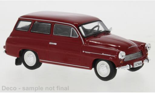 Modelauto Skoda Octavia Combi rood 1969 1/43 IXO