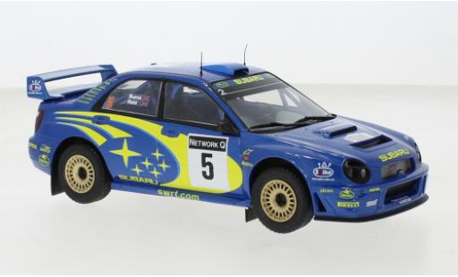 Modelauto Subaru Impreza WRC S7 No.5 Rally of Great Britain 2001 1/24 IXO