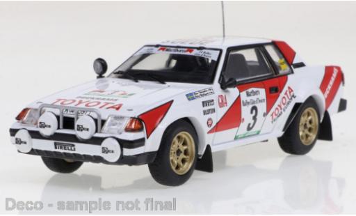 Modelauto Toyota Celica Rally 2000GT No.3 Cote d Ivoire 1982 1/43 IXO