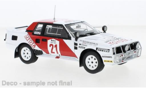 Modelauto Toyota Celica TA64 TwinCam Turbo No.21 Safari Rally 1985 1/24 IXO