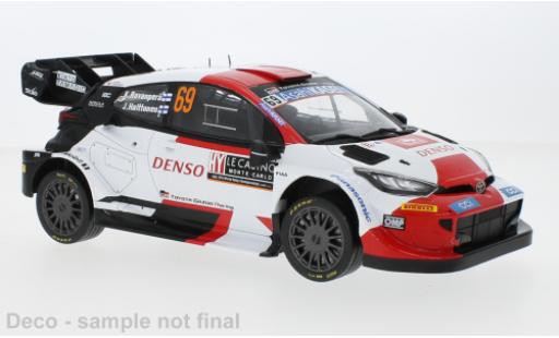Modelauto Toyota Yaris GR No.69 Rally WM Rally Monte Carlo 2023 1/18 IXO