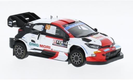 Modelauto Toyota Yaris Rally2 GR Rally1 No.69 Rally WM Safari Rally 2022 1/43 IXO