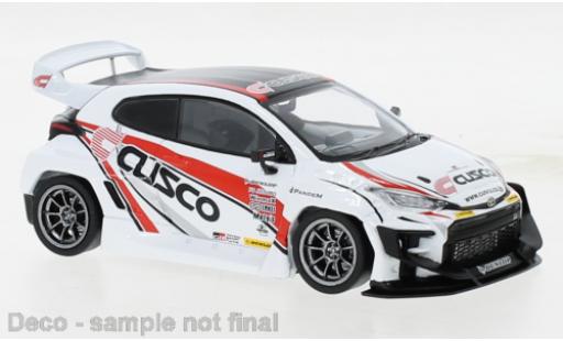 Modelauto Toyota Yaris Pandem / wit 1/43 IXO