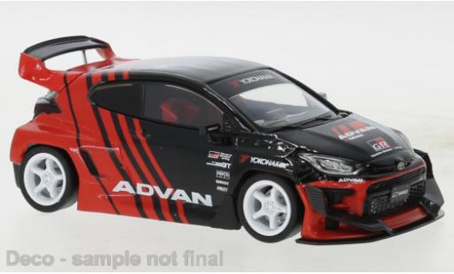Modelauto Toyota Yaris Pandem / zwart 1/43 IXO