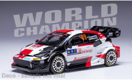 Modelauto Toyota Yaris Rally2 Rally 1 No.69 WRC Central Europein Rally 2023 1/43 IXO