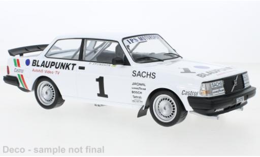 Modelauto Volvo 240 Turbo No.1 DTM Bergischer L&Atilde;&para;we Zolder 1986 1/18 IXO