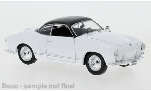 Modelauto Volkswagen Karmann Ghia Coupe Ghia wit 1962 1/43 IXO