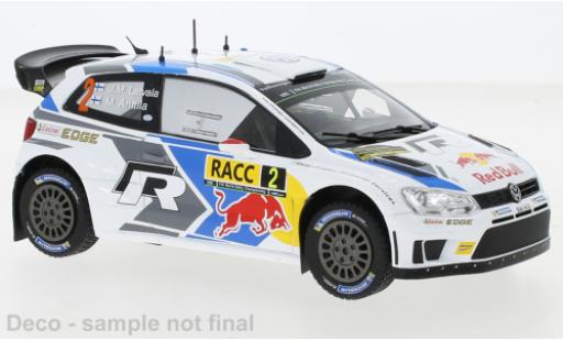 Modelauto Volkswagen Polo Base R No.2 Rally WM 2014 1/24 IXO