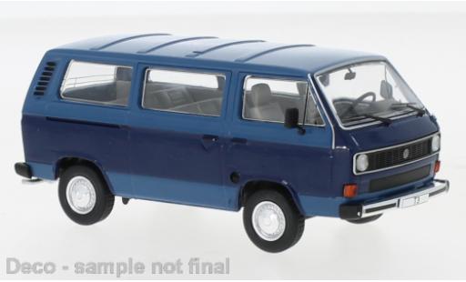 Modelauto Volkswagen T3 A blauw 1980 1/43 IXO