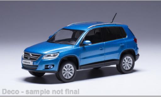 Modelauto Volkswagen Tiguan Base metallic blauw 2007 1/43 IXO