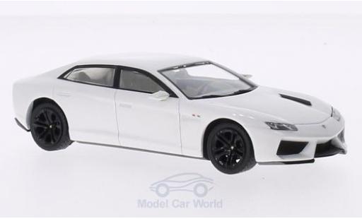 Modelauto Lamborghini Estoque Base 200 metallic wit 2008 1/43 IXO