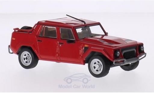 Modelauto Lamborghini LM LM002 002 rood 1986 1/43 IXO