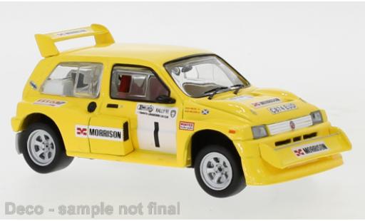 Modelauto MG Metro 6R4 RHD No.1 Morrison Scottish Rally Championship 1991 Championship Winner D.Milne/B.Wilson 1/43 IXO