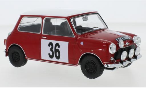 Modelauto Mini Cooper S RHD No.36 BMC RAC Rally 1965 T.Fall/R.Crellin 1/18 IXO