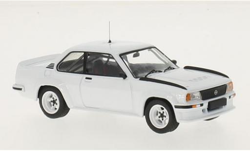 Modelauto Opel Ascona B 400 B wit RHD 1981 Plain Body Version y compris les 4 Ersatzr&Atilde;&curren;der 1/43 IXO