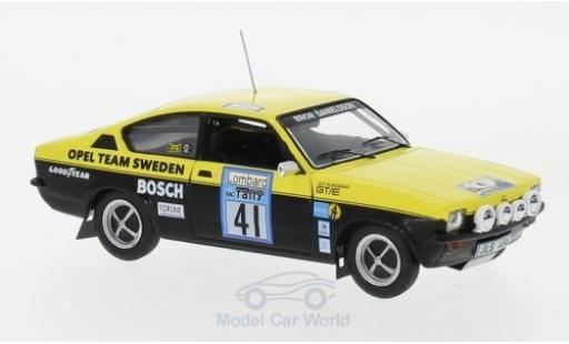 Modelauto Opel Kadett C GT C /E No.41 Team Sweden Rally WM RAC Rally 1976 B.Danielsson/U.Sundberg 1/43 IXO