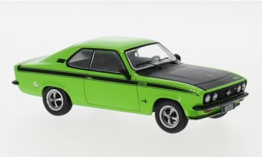 Modelauto Opel Manta A GT/E groen/zwart 1974 1/43 IXO