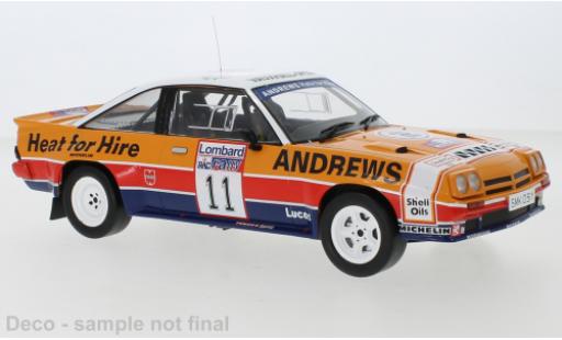 Modelauto Opel Manta B 400 B No.11 RAC Rally 1985 R.Brookes/M.Broad 1/18 IXO