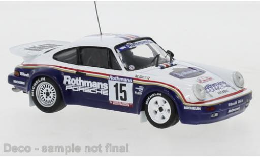 Modelauto Porsche 911 RS SC/ No.15 Rally Tour de Corse 1985 B.Coleman/R.Morgan 1/43 IXO