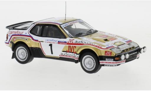 Modelauto Porsche 924 Carrera GTS No.1 Carrefour Rally Antibes 1981 W.R&Atilde;&para;hrl/C.Geistd&Atilde;&para;rfer 1/43 IXO