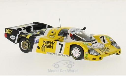 Modelauto Porsche 956 1984 B No.7 New Man 24h Le Mans K.Ludwig/H.Pescarolo/S.Johansson 1/43 IXO