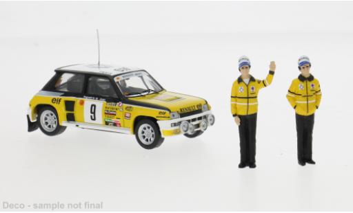 Modelauto Renault 5 Turbo No.9 Rally Monte Carlo 1981 1/43 IXO