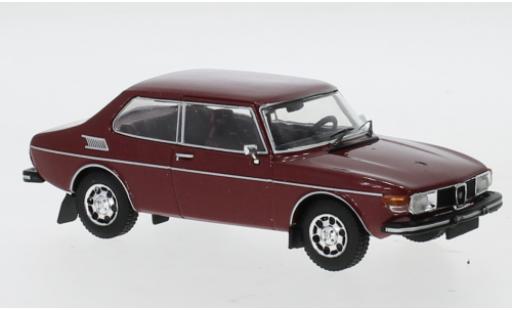 Modelauto Saab 99 EMS metallic rood 1972 1/43 IXO