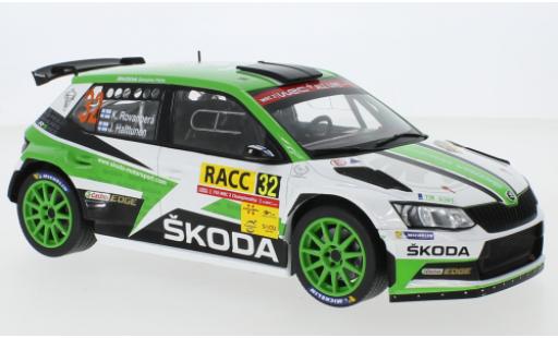 Modelauto Skoda Fabia R5 No.32 Rally WM Rally Catalunya 2018 K.Rovanper&Atilde;&curren;/J.Halttunen 1/18 IXO